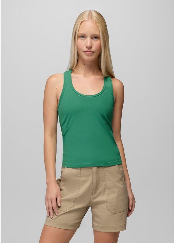 Pure Ascent Racerback Tank, Color: Jade, image 1