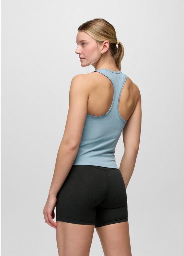 Pure Ascent Racerback Tank, Color: Glacier Skies, image 2