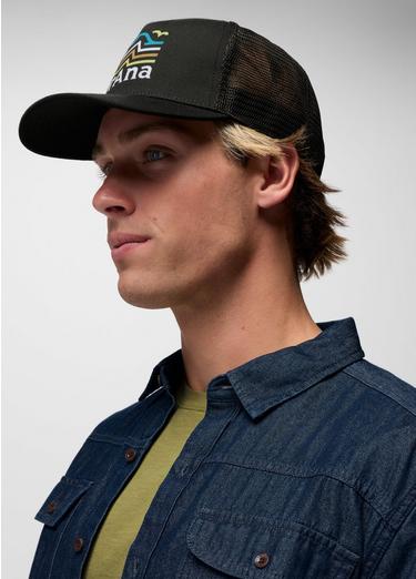 Desert Road Trucker, Color: Black Peak Path, image 20