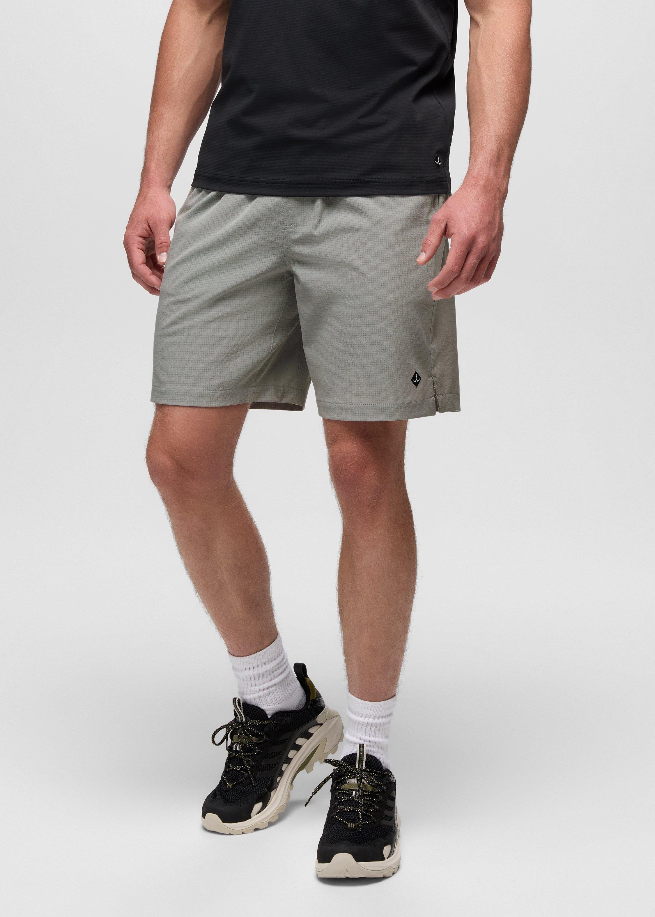 Mens prAna Hybridizer Breathe Short - Sterling