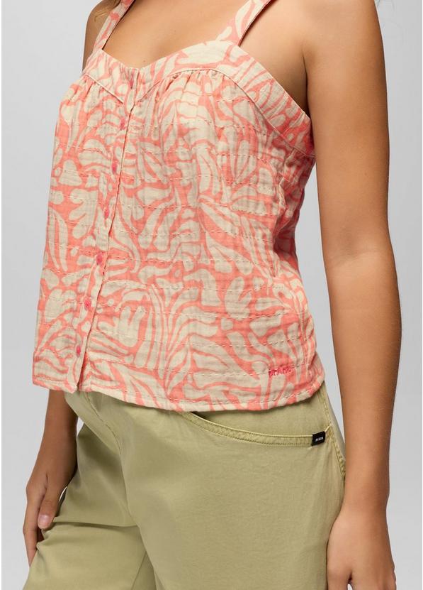 Goldie Beach Tank Top, Color: Guava, image 5