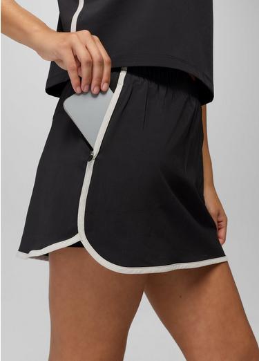 Railay Scallop Skort, Color: Black, image 11