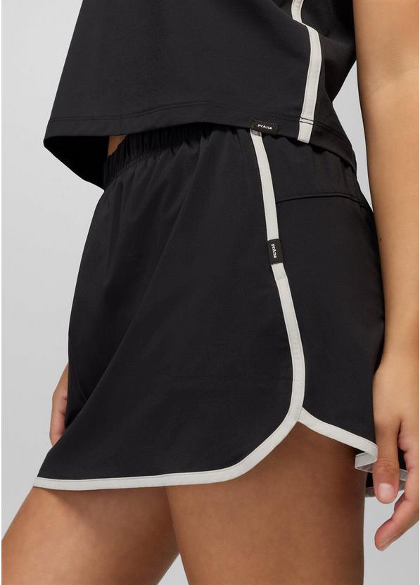 Railay Scallop Skort, Color: Black, image 5