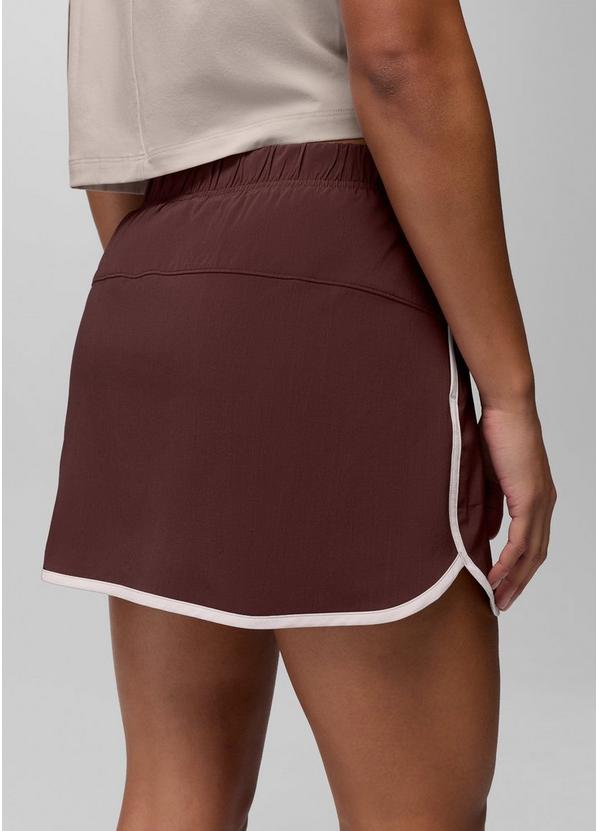 Railay Scallop Skort, Color: Cacao, image 5