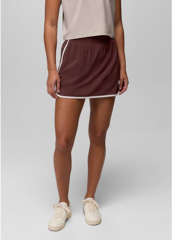 Railay Scallop Skort, Color: Cacao, image 1