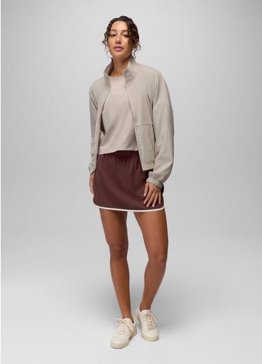 Railay Scallop Skort, Color: Cacao, image 1