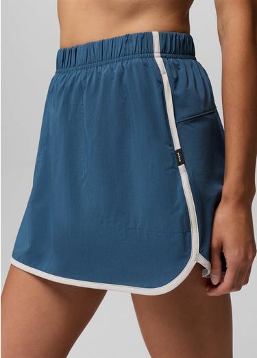 Railay Scallop Skort, Color: Bluff Blue, image 3