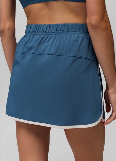 Railay Scallop Skort, Color: Bluff Blue, image 4