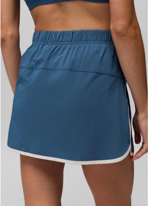 Railay Scallop Skort, Color: Bluff Blue, image 4