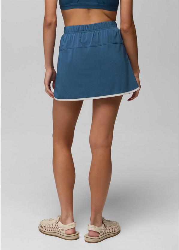 Railay Scallop Skort, Color: Bluff Blue, image 2