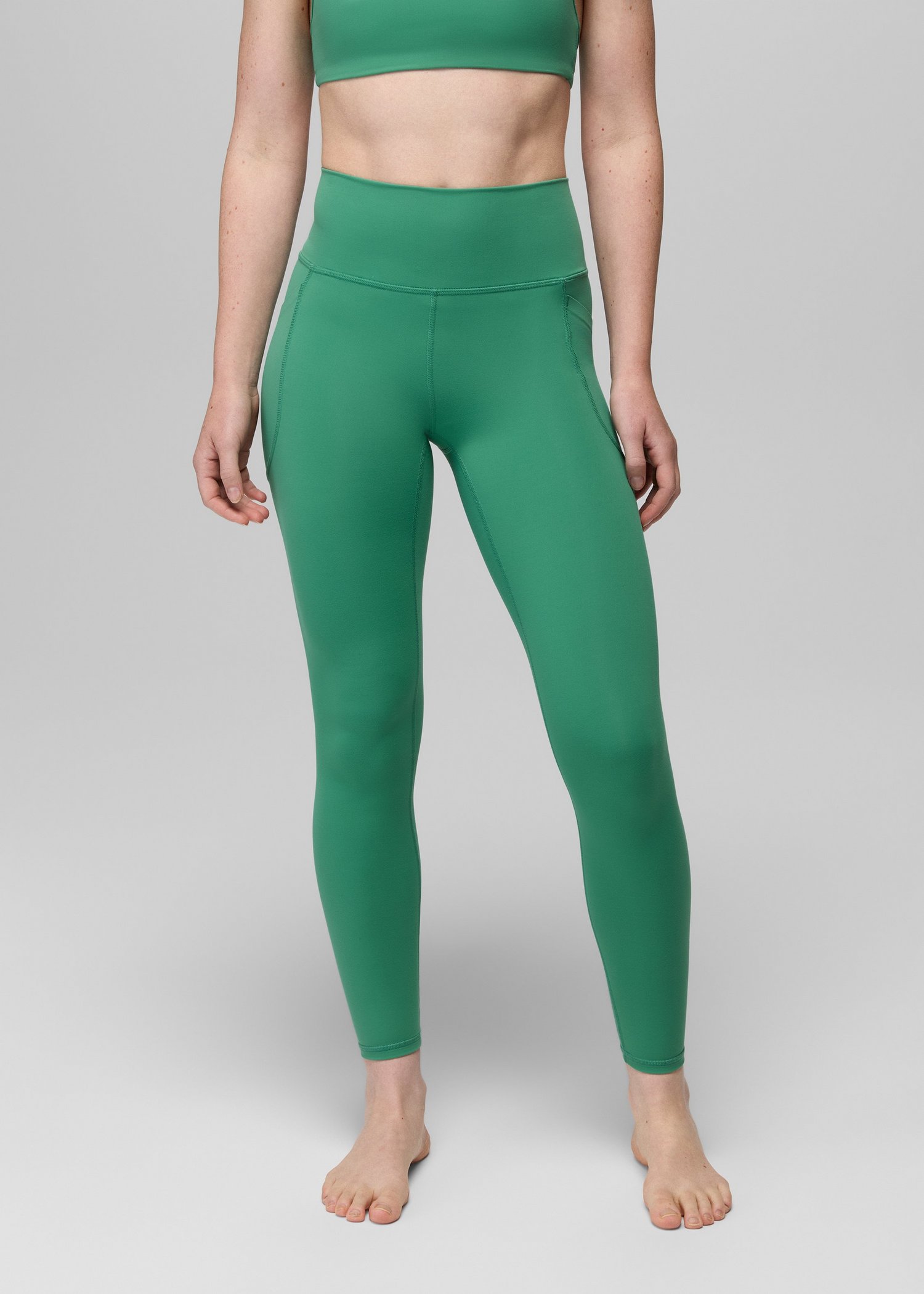 Womens prAna Luxara™ Pocket Legging - Jade