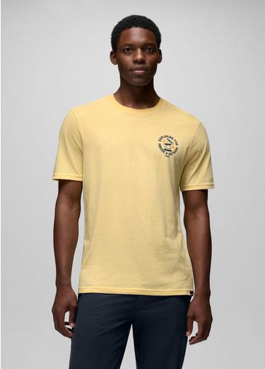 prAna Inward Journey Short Sleeve Graphic Tee, Color: Vanilla Bean, image 5