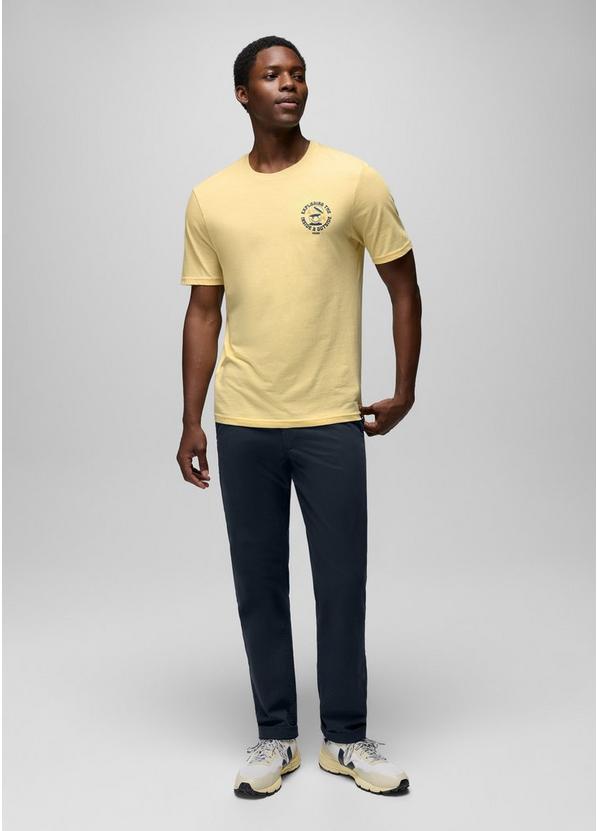 prAna Inward Journey Short Sleeve Graphic Tee, Color: Vanilla Bean, image 6