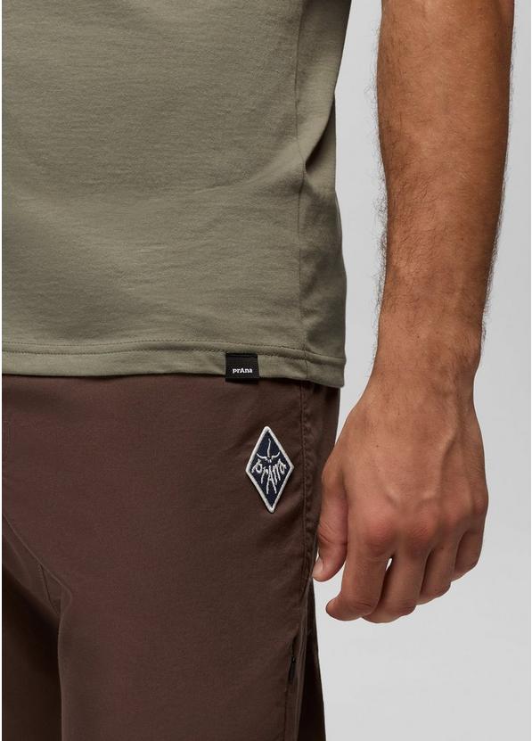 prAna Inward Journey Short Sleeve Graphic Tee, Color: Sage, image 5