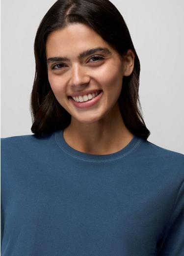 Pure Ascent Short Sleeve, Color: Bluff Blue, image 3