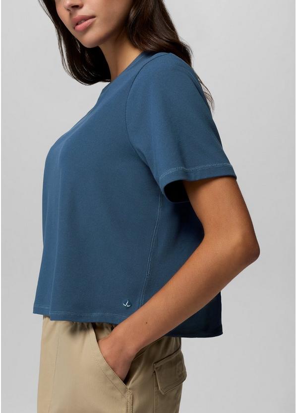 Pure Ascent Short Sleeve, Color: Bluff Blue, image 4