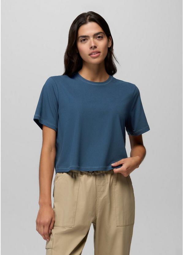 Pure Ascent Short Sleeve, Color: Bluff Blue, image 1