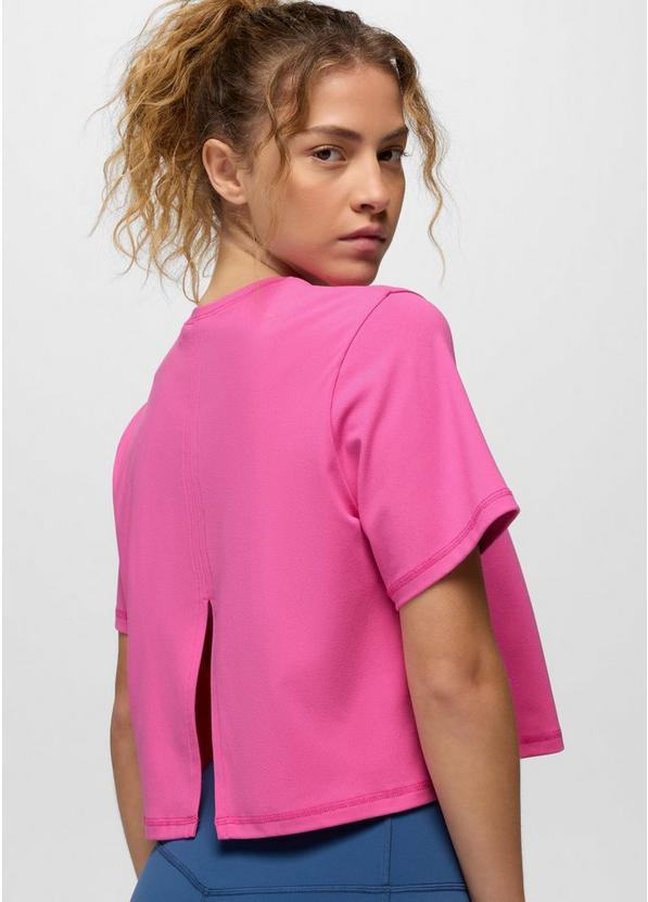 Pure Ascent Short Sleeve, Color: Berry Beam, image 3