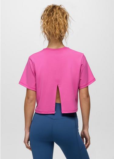 Pure Ascent Short Sleeve, Color: Berry Beam, image 14