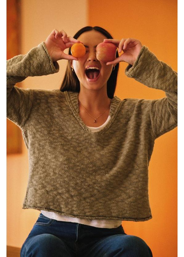 Sunshine Sunset Sweater, Color: Sage, image 7