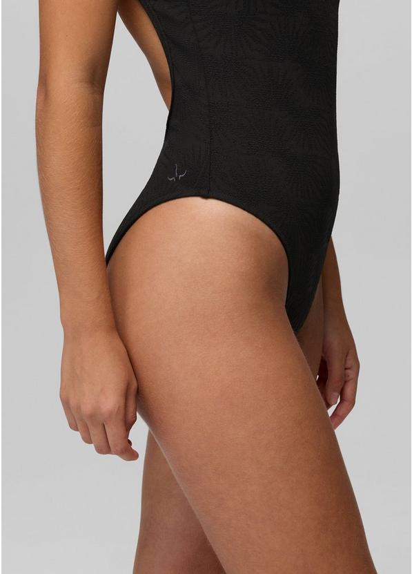 Lahari Sunburst Swim One Piece, Color: Black, image 5