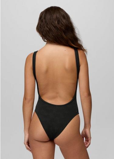 Lahari Sunburst Swim One Piece, Color: Black, image 3