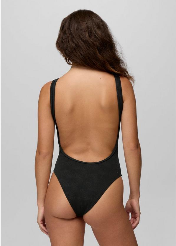 Lahari Sunburst Swim One Piece, Color: Black, image 3