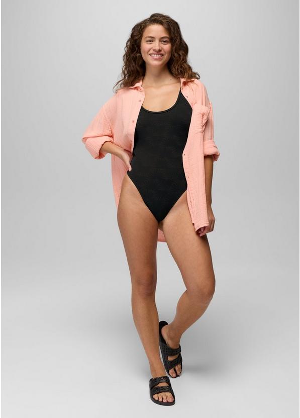 Lahari Sunburst Swim One Piece, Color: Black, image 6