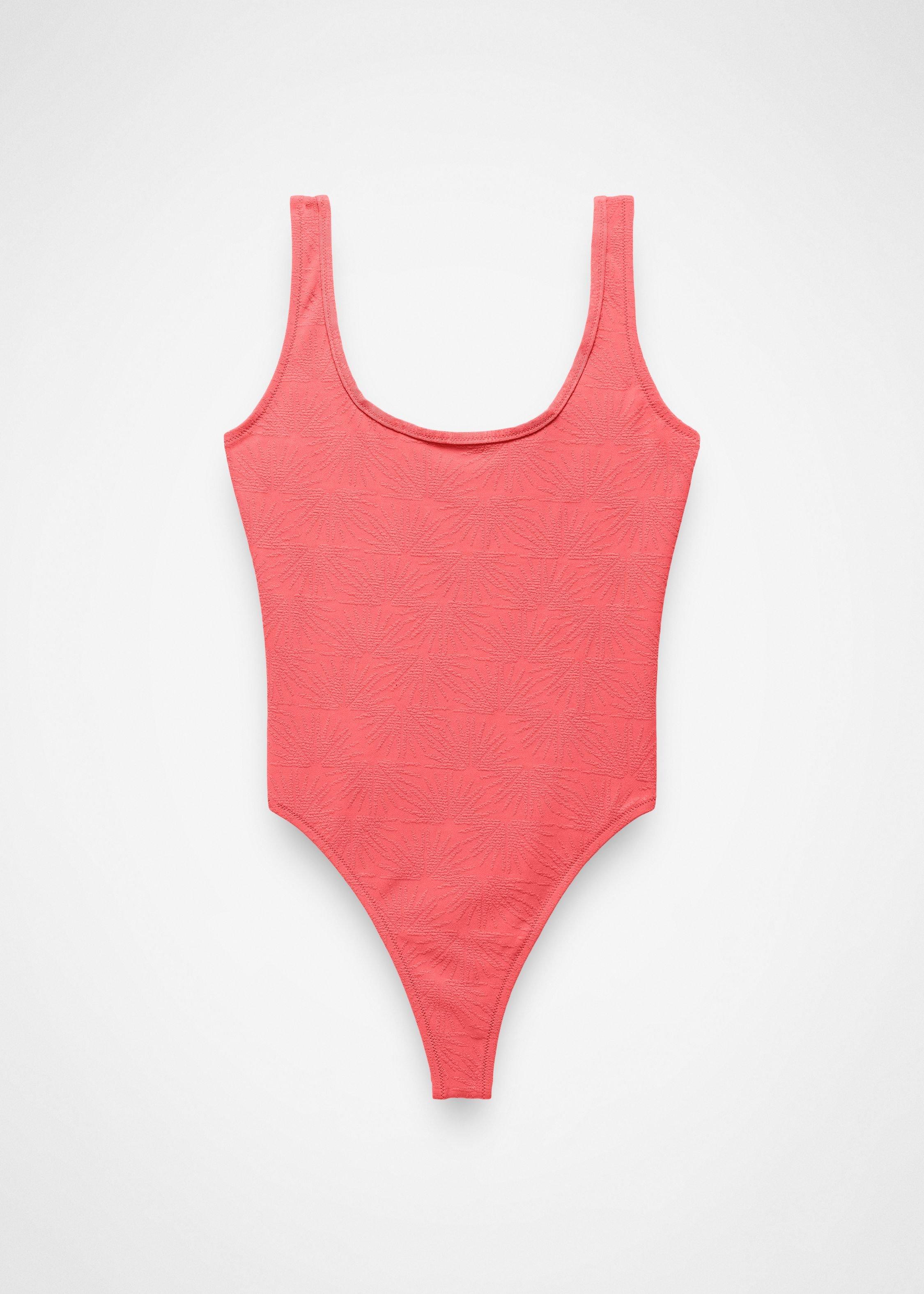 Womens prAna Lahari Sunburst Swim One Piece - Guava Pop