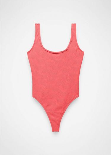 Lahari Sunburst Swim One Piece, Color: Guava Pop, image 1