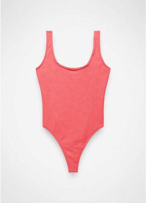 Lahari Sunburst Swim One Piece, Color: Guava Pop, image 1