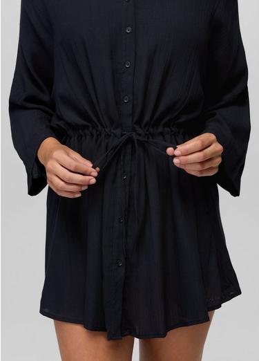 Fernie Shirt Dress, Color: Black, image 4