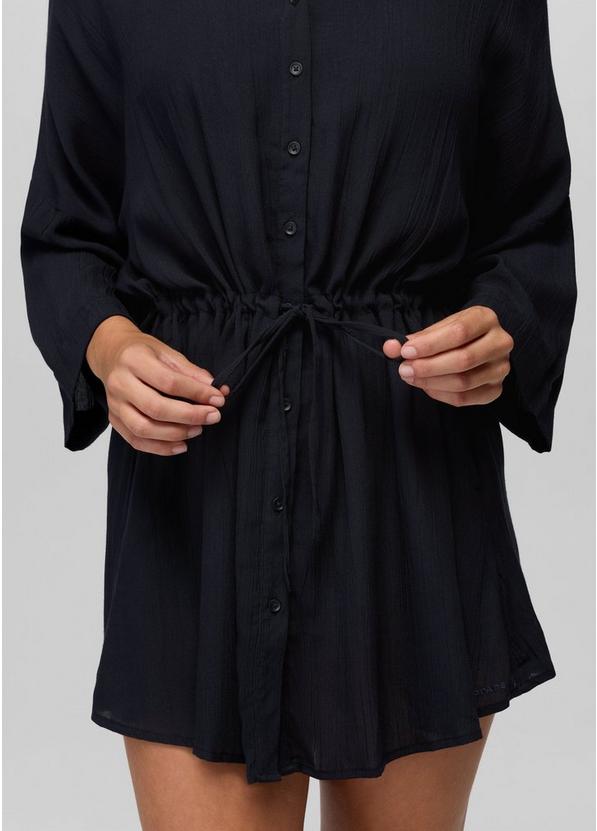 Fernie Shirt Dress, Color: Black, image 4