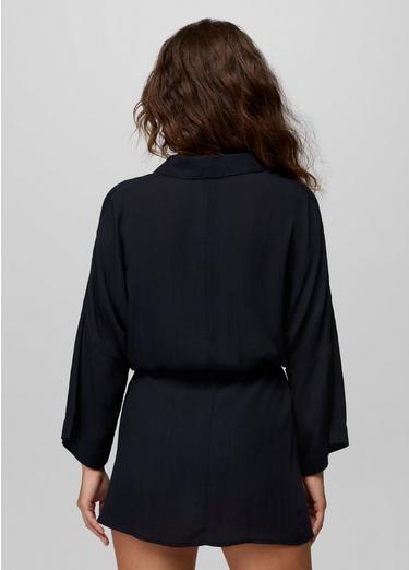 Fernie Shirt Dress, Color: Black, image 2