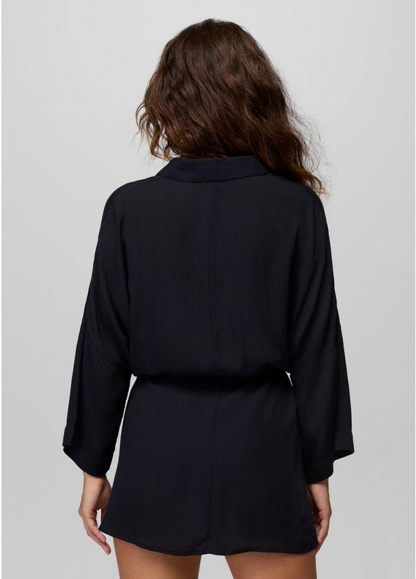 Fernie Shirt Dress, Color: Black, image 2