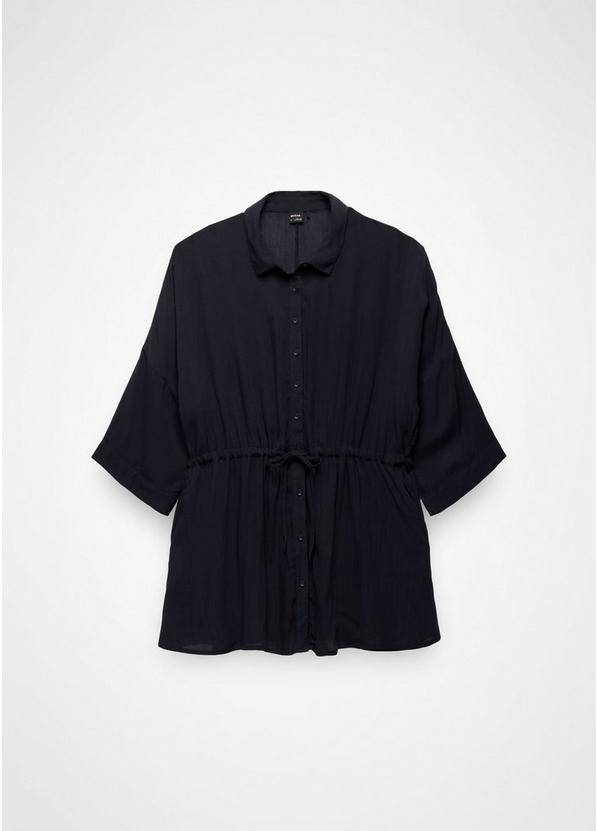 Fernie Shirt Dress, Color: Black, image 6