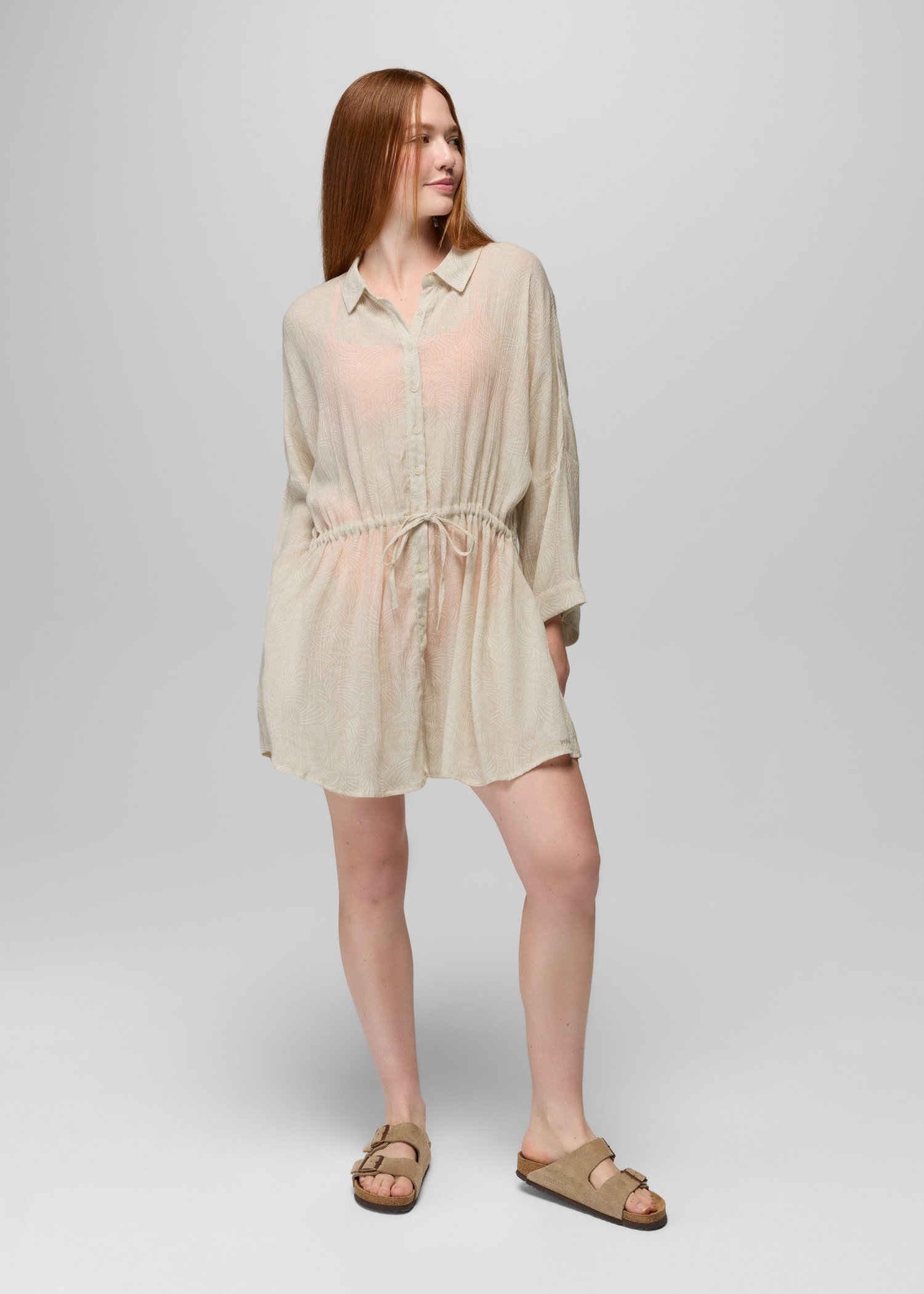 Womens prAna Fernie Shirt Dress - Alba Currents