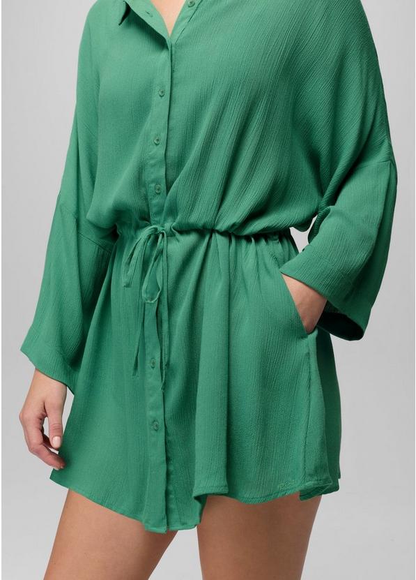 Fernie Shirt Dress, Color: Jade, image 4
