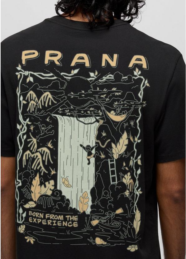 Everyday Paradise Creek Short Sleeve Graphic Tee, Color: Black, image 6