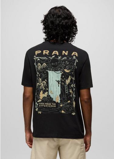 Everyday Paradise Creek Short Sleeve Graphic Tee, Color: Black, image 3