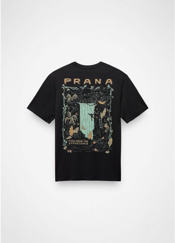 Everyday Paradise Creek Short Sleeve Graphic Tee, Color: Black, image 1