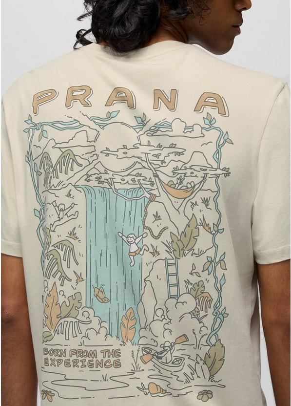 Everyday Paradise Creek Short Sleeve Graphic Tee, Color: Beach Pebble, image 6