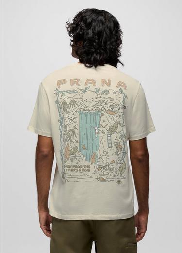 Everyday Paradise Creek Short Sleeve Graphic Tee, Color: Beach Pebble, image 8