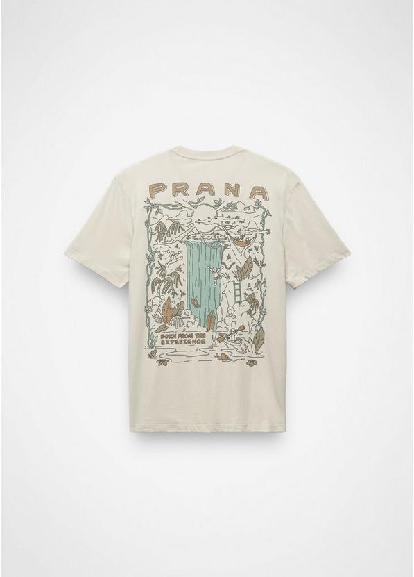 Everyday Paradise Creek Short Sleeve Graphic Tee, Color: Beach Pebble, image 1
