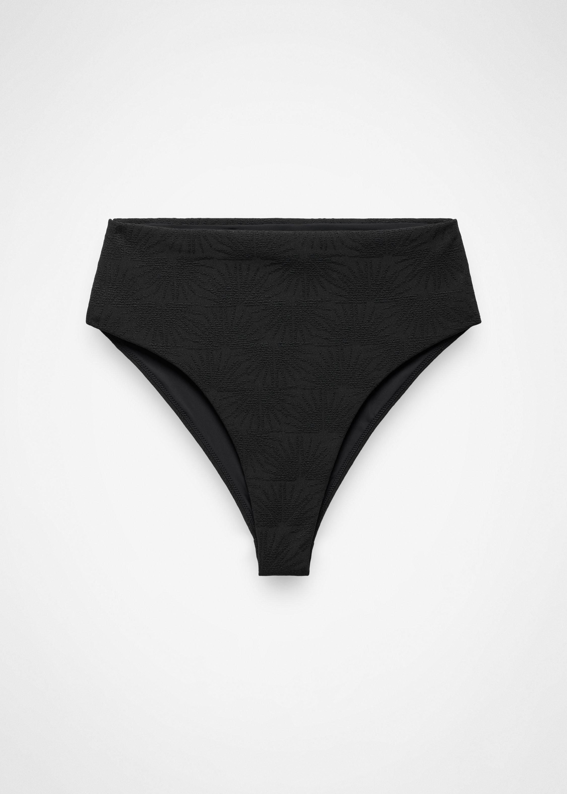 Womens prAna Lahari Sunburst High Rise Swim Bottom - Black