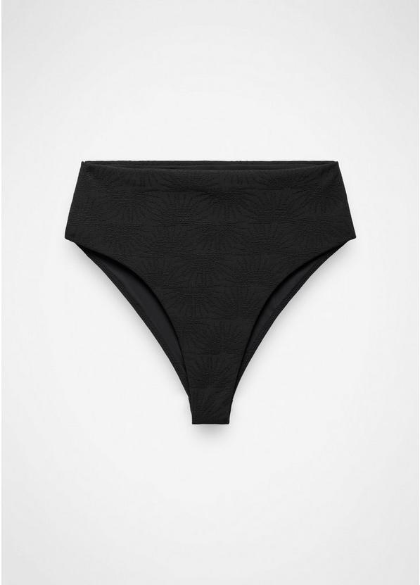 Lahari Sunburst High Rise Swim Bottom, Color: Black, image 1