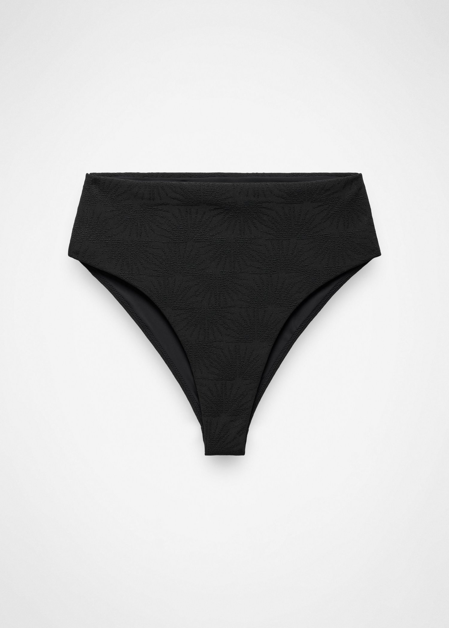 Womens prAna Lahari Sunburst High Rise Swim Bottom - Black