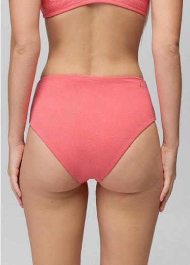Lahari Sunburst High Rise Swim Bottom, Color: Guava Pop, image 11