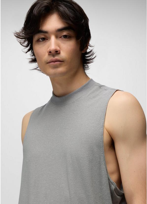 Natural Rhythm Tank, Color: Sterling Heather, image 3