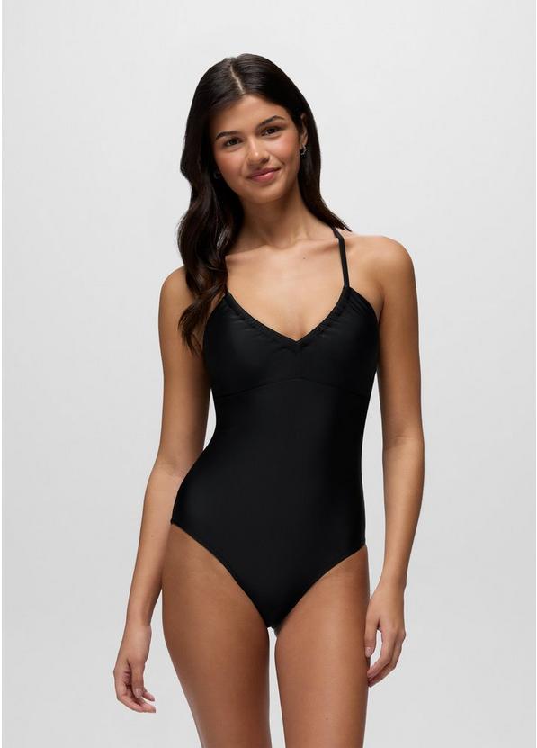 Reef Break Swim One Piece, Color: Black, image 2
